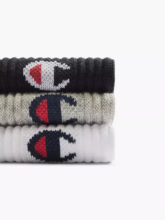 Champion 3er Pack Socken 4 Champion 3er Pack Socken – Bild 2