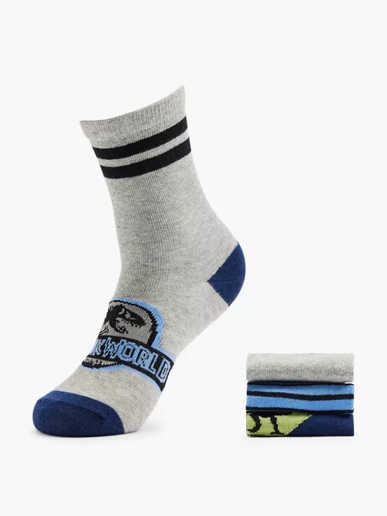 Jurassic World 3er Pack Socken 3 Jurassic World 3er Pack Socken