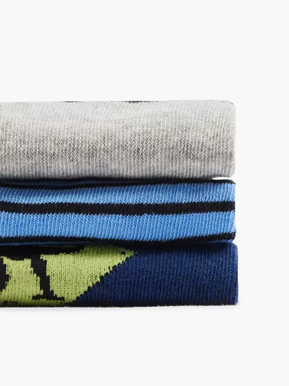 Jurassic World 3er Pack Socken 4 Jurassic World 3er Pack Socken – Bild 2