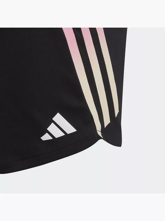 Adidas AEROREADY 3-Streifen Knit Shorts 4 Adidas AEROREADY 3-Streifen Knit Shorts – Bild 2